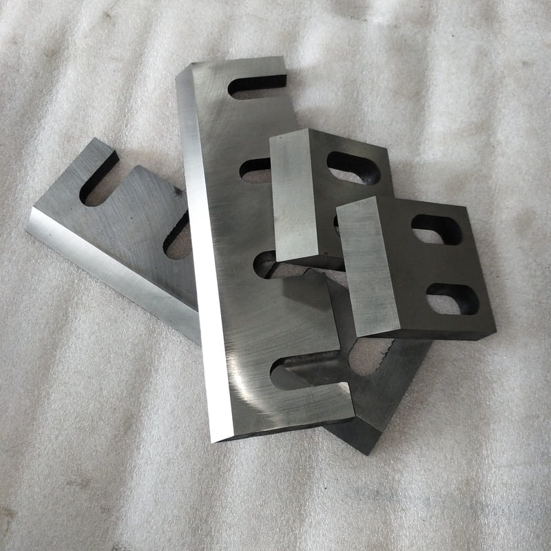 Granulator blades for PET bottle recycling