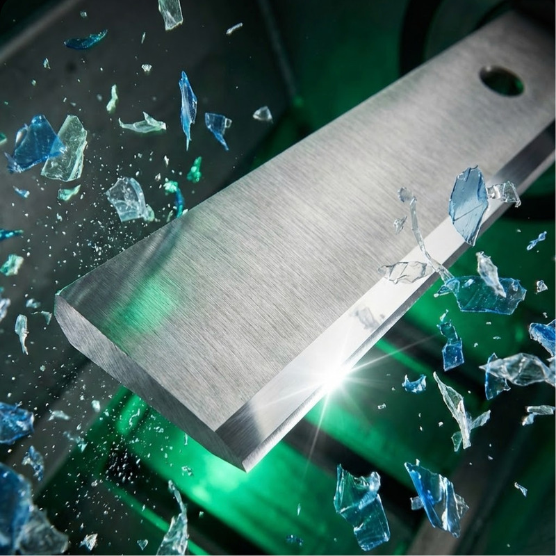 Поддержка «зеленой» экономики замкнутого цикла: компания Guangchuan Blades выпускает «долговечные» лезвия для шредеров, разработанные специально для переработки ПЭТ и жесткого пластика.